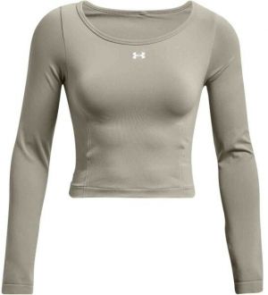 Under Armour TRAIN SEAMLESS LS Dámske tričko, svetlo zelená, veľkosť M