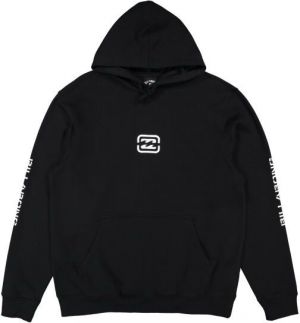 Billabong BRACKET PULLOVER Pánska mikina, čierna, veľkosť