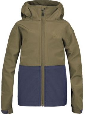 Hannah WAT JR Detská softshellová bunda, khaki, veľkosť 122-128