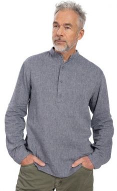 BUSHMAN HALLAM Pánska košeľa, tmavo modrá, veľkosť XXXL