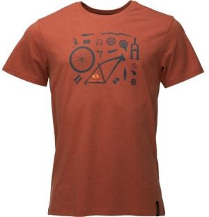 LOAP BECHR Pánske tričko, oranžová, veľkosť