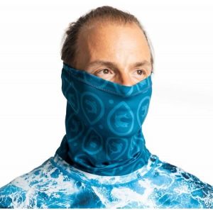 ADVENTER & FISHING NECK GAITER Unisex funkčný UV nákrčník, tyrkysová, veľkosť