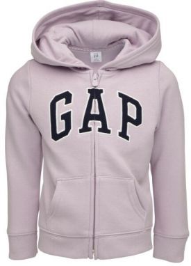 GAP LOGO FULLZIP Dievčenská mikina, fialová, veľkosť
