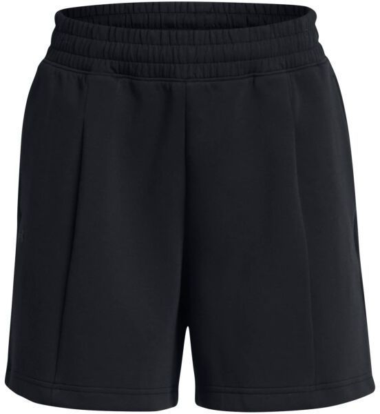 Under Armour UNSTOPPABLE FLEECE Dámske kraťasy, čierna, veľkosť