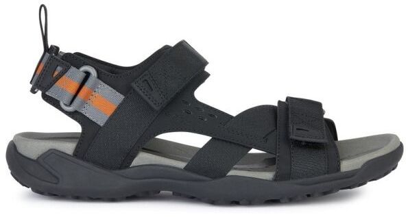 Geox TERRENO + GRIP B Pánske sandále, čierna, veľkosť