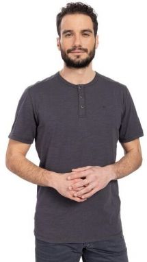 BUSHMAN CAVELL Pánske tričko, tmavo sivá, veľkosť