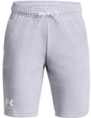 Under Armour UA RIVAL TERRY SHORT Chlapčenské kraťasy, sivá, veľkosť S