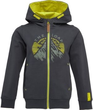 LOAP DORTEL Chlapčenská mikina, tmavo sivá, veľkosť 134-140