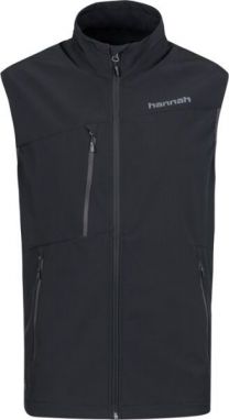 Hannah BALTON Pánska softshellová vesta, čierna, veľkosť