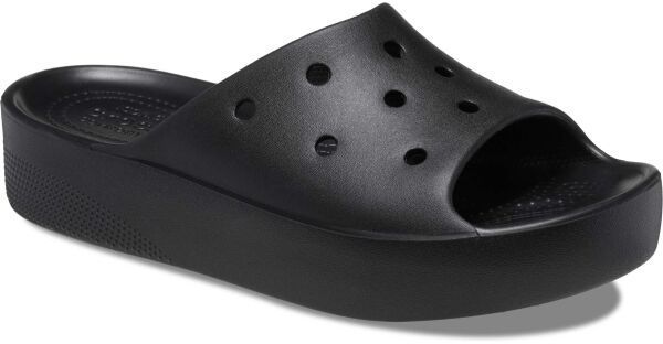 Crocs CLASSIC PLATFORM SLIDE Dámska nazúvacia obuv, čierna, veľkosť 36/37