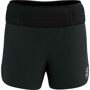Compressport TRAIL RACING SHORT W Dámske bežecké šortky, čierna, veľkosť