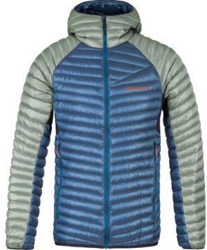 Hannah MIO HOODY Pánska páperová bunda, modrá, veľkosť