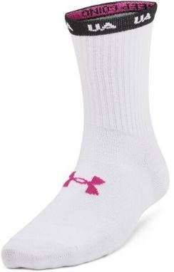 Under Armour ESSENTIAL MID CREW Dámske ponožky, biela, veľkosť