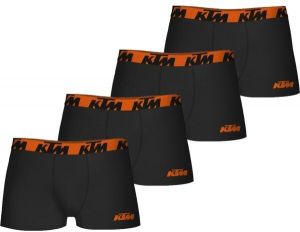 KTM SHORTS 4PACK Pánske boxerky, čierna, veľkosť