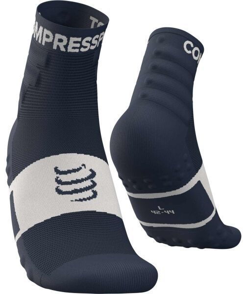 Compressport TRAINING SOCKS 2-PACK Športové ponožky, tmavo modrá, veľkosť