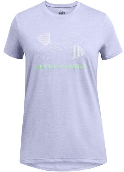 Under Armour TWIST Dievčenské tričko, svetlomodrá, veľkosť XL
