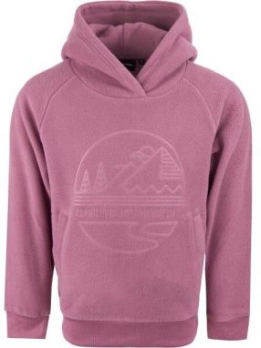 ALPINE PRO NAUJO Detská mikina, ružová, veľkosť