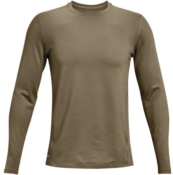 Under Armour TAC CREW CGI BASE Pánske tričko, hnedá, veľkosť