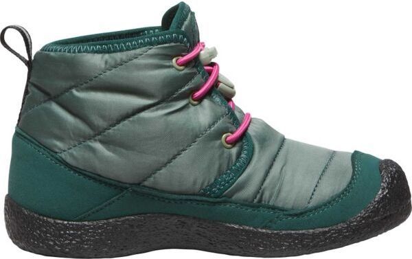 Keen HOWSER II CHUKKA WP YOUTH Detská obuv, tmavo zelená, veľkosť 37
