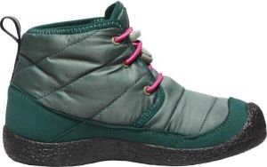 Keen HOWSER II CHUKKA WP YOUTH Detská obuv, tmavo zelená, veľkosť 37