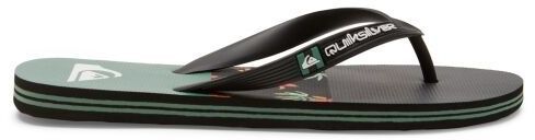 Quiksilver MOLOKAI STRIPE Pánske žabky, čierna, veľkosť 40