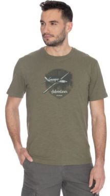 BUSHMAN GRISSOM Pánske tričko, khaki, veľkosť