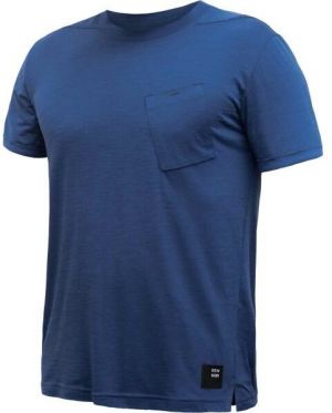 Sensor MERINO AIR TRAVELLER Pánske funkčné tričko, modrá, veľkosť