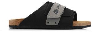 ALPINE PRO TAFER Pánske šľapky, čierna, veľkosť