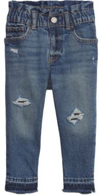 GAP DENIM Dievčenské džínsy, modrá, veľkosť