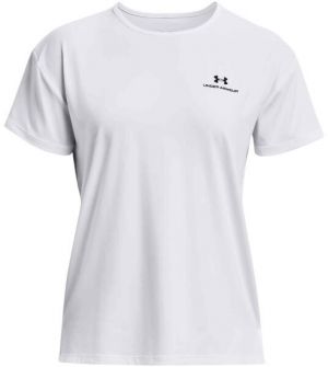 Under Armour RUSH ENERGY SS 2.0 Dámske tričko, biela, veľkosť
