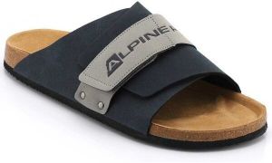 ALPINE PRO TAFER Pánske šľapky, tmavo modrá, veľkosť