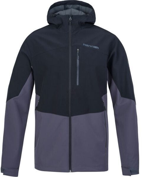 Hannah SHELTON LITE Pánska softshellová bunda, čierna, veľkosť