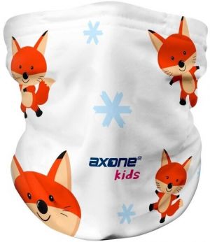 AXONE FOX Detský nákrčník, biela, veľkosť
