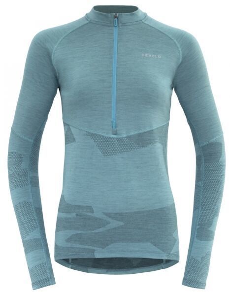Devold STANDAL MERINO SHIRT Dámske tričko, modrá, veľkosť