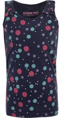 ALPINE PRO JUKO Dievčenské tielko, tmavo modrá, veľkosť 152-158
