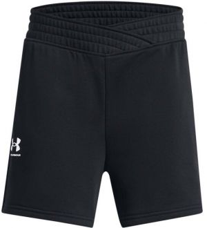 Under Armour RIVAL TRY CROSSOVER Dievčenské kraťasy, čierna, veľkosť