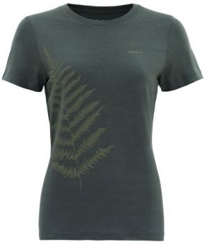Devold BREGNE MERINO 150 TEE Dámske tričko, sivá, veľkosť