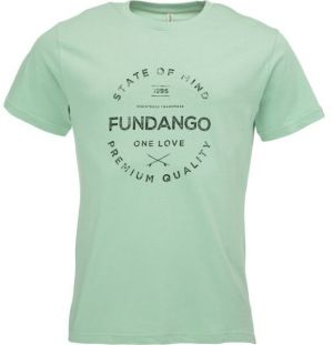 FUNDANGO BASIC Pánske tričko, svetlo zelená, veľkosť