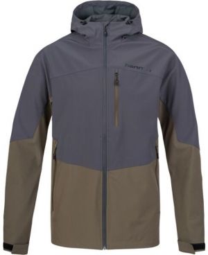 Hannah SHELTON LITE Pánska softshellová bunda, tmavo sivá, veľkosť