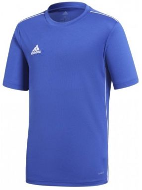 adidas CORE18 JSY Y Juniorský  futbalový dres, modrá, veľkosť