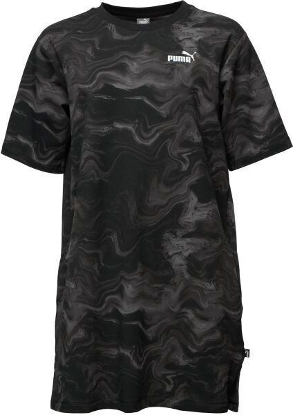 Puma ESSENTIALS LOGO DRESS TR Dámske šaty, čierna, veľkosť