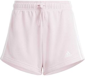 adidas ESSENTIALS 3-STRIPES Dievčenské kraťasy, ružová, veľkosť