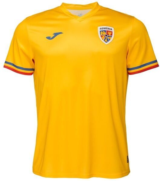 Joma FED. FUTBOL RUMANÍA REPLICA SHORT SLEEVE T-SHIRT Pánsky futbalový dres, žltá, veľkosť