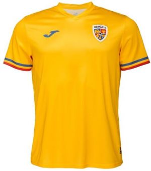 Joma FED. FUTBOL RUMANÍA REPLICA SHORT SLEEVE T-SHIRT Pánsky futbalový dres, žltá, veľkosť