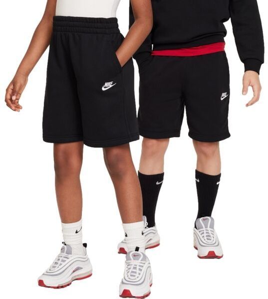 Nike SPORTSWEAR Chlapčenské šortky, čierna, veľkosť