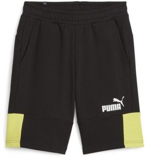 Puma ESS+ BLOCK SHORTS 10 TR Pánske šortky, čierna, veľkosť