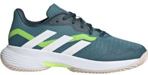 adidas COURTJAM CONTROL W Dámska tenisová obuv, tmavo zelená, veľkosť 40 2/3