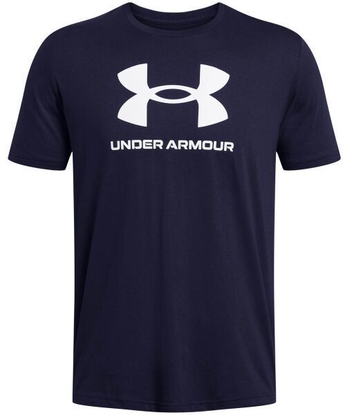Under Armour SPORTSTYLE Pánske tričko, tmavo modrá, veľkosť