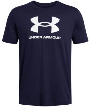Under Armour SPORTSTYLE Pánske tričko, tmavo modrá, veľkosť