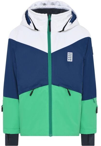 LEGO® kidswear LWJESTED 708 JACKET Detská lyžiarska bunda, svetlo zelená, veľkosť
